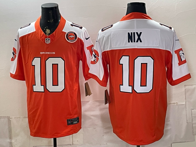 Men 2026 Denver Broncos #10 Nix orange Nike Limited NFL Jersey 0903002->youth mlb jersey->Youth Jersey